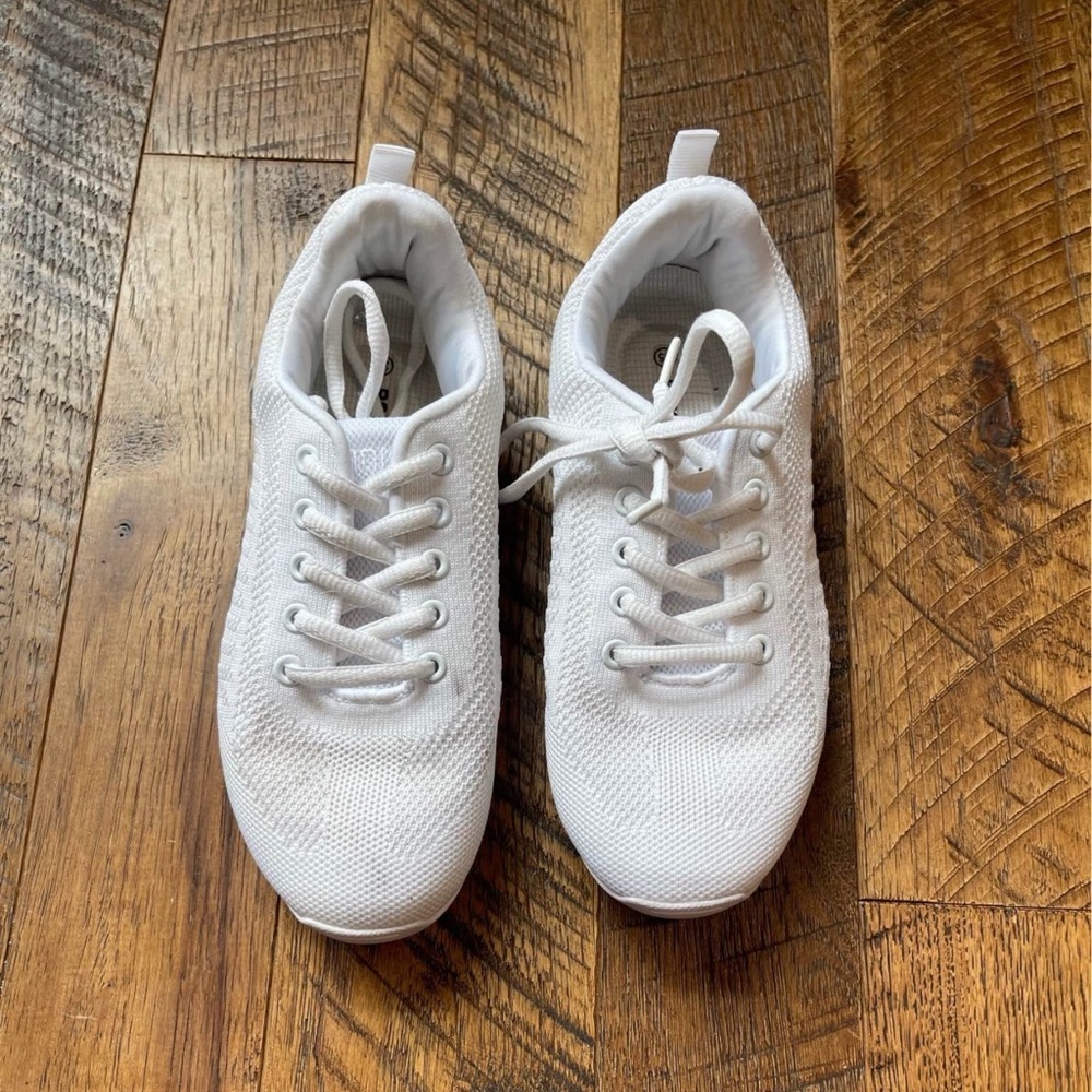 White cheer shoes girls